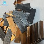 Gold Flexo Printing Machine Parts 106*40*2 Positioning Copper