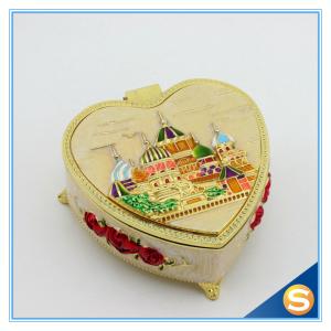 Quality Castle Desgin Mirrored Storage Gift Box for Jewelry wholesale