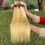 Dyed Bleached 195g 313 Blonde Human Hair Extensions