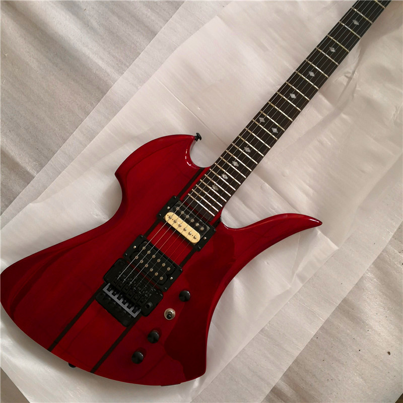 Custom style professional guitar playing, strange shape electric guitar, can be customized to like the color