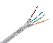 Low Smoke Zero Halogen Cat6 Lan Cable , 4X2X23 AWG Cat 6 UTP Cable 12