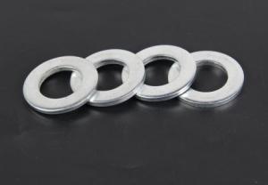 Quality Carbon Steel Hardware Flat Washers , Brass Flat Washers Industrial Grade wholesale