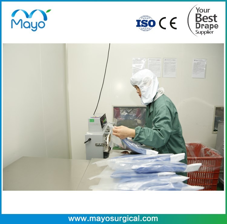 Laparotomy Surgery use Disposable Surgical Laparoscopy Drape Pack