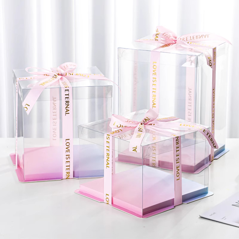 Professional CMYK/Pontone Offsent Printing Cake Boxes for Customized Food Packaging