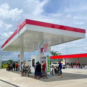 Quality Earthquake Resistant Prefabricated Metal Canopy , Modern Steel Building Canopy wholesale