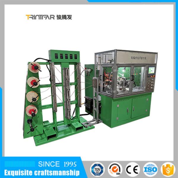 Automatic Copper Wire Braiding Welding Cutting Machine Metallic Line Welding