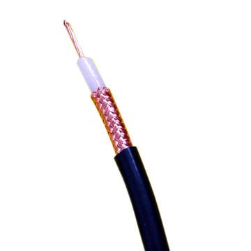Braided RG58A/U Coaxial Cable , 50 Ohm Cable With Low Signal Loss For CCTV,