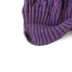 OEM Unisex Cable Knit Acrylic Knit Hat For Winter