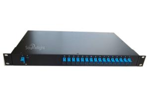Quality 50ghz 80 Channel Dwdm Fiber Optic Mux Demux Fiber Itu Grid Wavelength wholesale