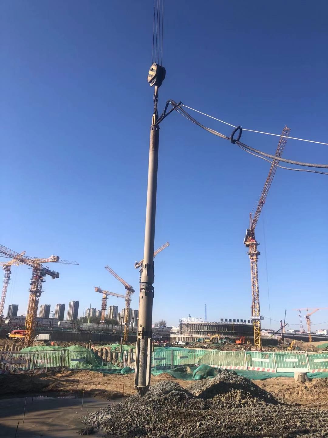 75kw 426mm Vibroflotation Equipment In Ground Improvement