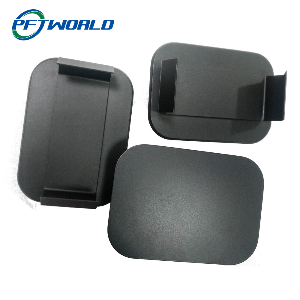 CNC machined aluminum black powder coated parts