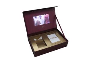 Quality Promotional Business LCD Screen Gift Box 128MB Memory Automatically Play wholesale
