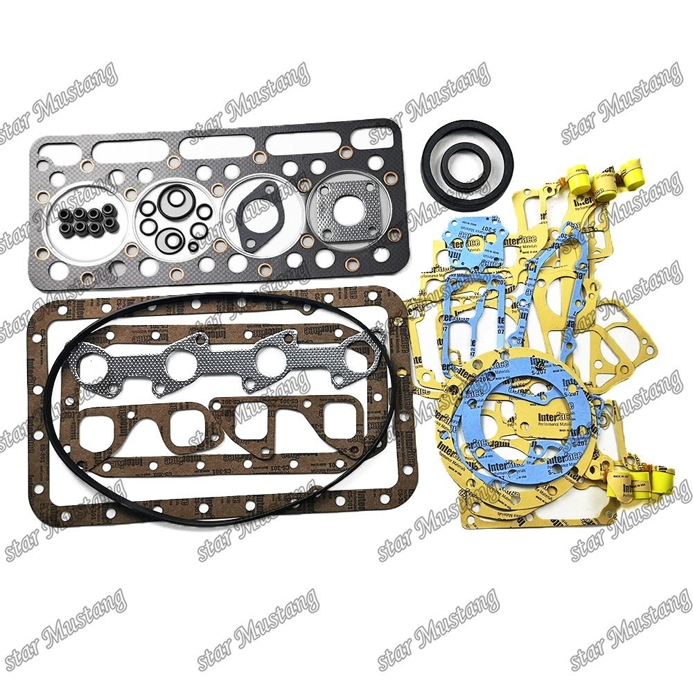 V1902 4D85 Full Gasket Set 07916-24305 15080-03310 Suitable For Kubota