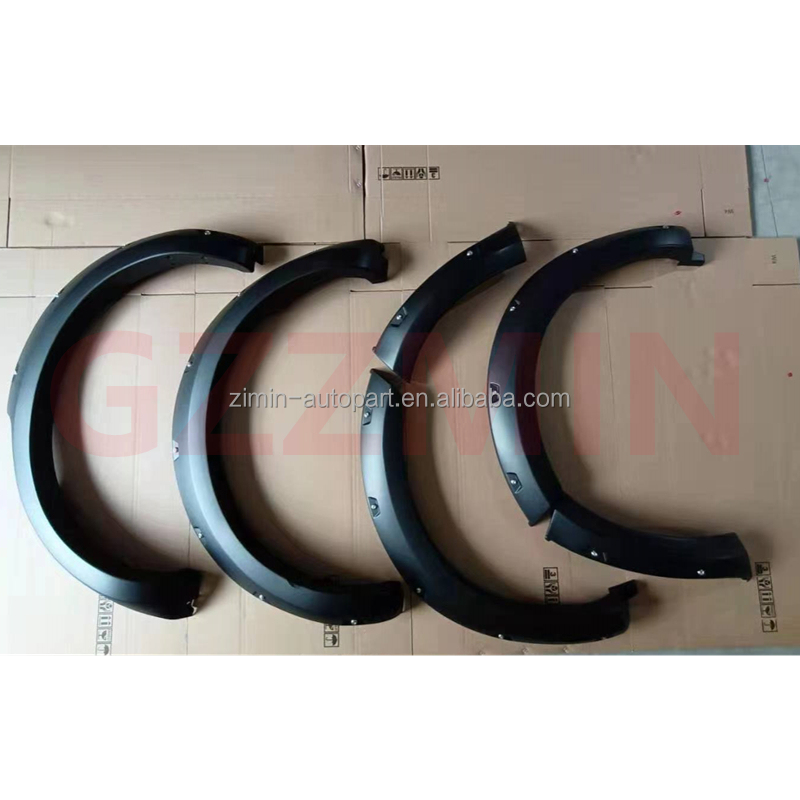 LED Light Design ABS Plastic Wheel Fender Flare For NP300 Navara 2021