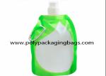 Solid Color 0.18mm Folding Water Bag For Mountaineering Stand Up Camping