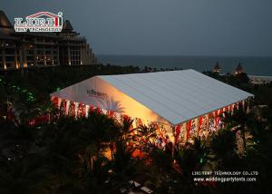 Quality Summer Outdoor Wedding Canopy Marquee Aluminum Structure , Easy Up Install Big Event wholesale