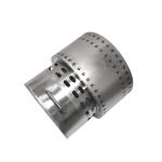 Stainless Steel 400mm Flame Genie Wood Pellet Fire Pit/Round Outdoor Camping