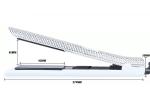 Gorgeous Rhinestone Nano Titanium Hair Straightener 1 Inch Dual Voltage