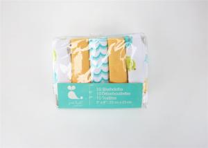 Quality Customized Baby Girl Washcloths , 200GSM Knitted Washcloths For Babies wholesale
