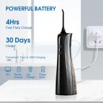 Professional Dental Water Flosser with Waterproof Design and 185ml Water Tank