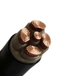 Quality Underground Armoured Power Cable Multi Copper Core Xlpe Insulated Black wholesale