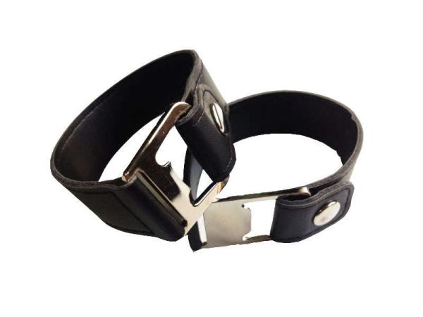 Cool Innovative Fashion Men Gift, Bracelet Hand Chain Leather Band Beer Bottle