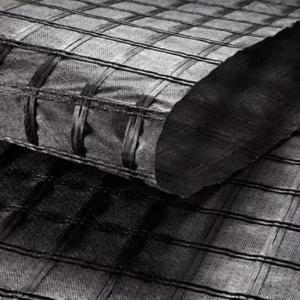 Quality Stitch Reinforced 50gsm Fiberglass Geogrid Fabric Pet 50 50 wholesale