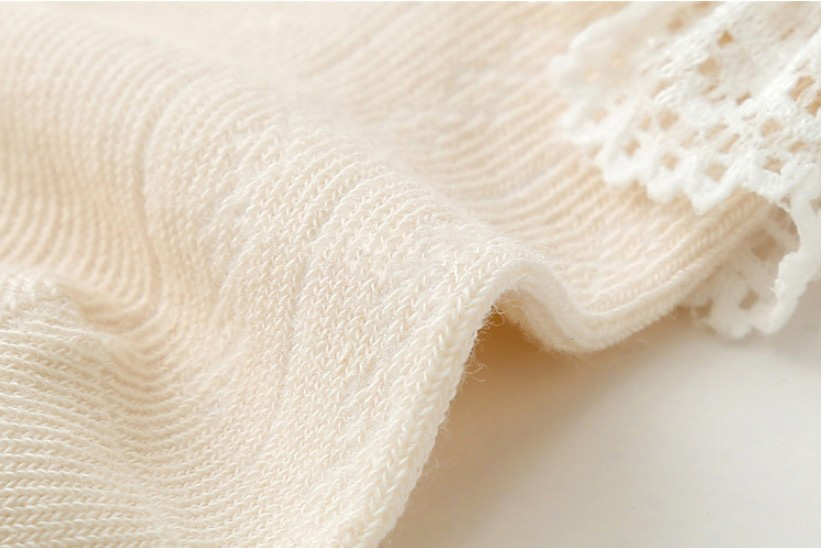 New arrival summer kids socks lace high quality organic baby socks