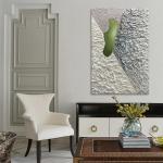 Customized 3D Mixed Media Craft Engraving Painting Wall Art Decor Painting