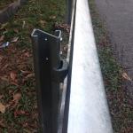 Roadway Safety Steel Corrugated Beam Highway Guardrail Z Post ISO9001 2000