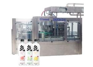 Quality Neck Hanging PET Bottled Carbonated Bottle Filler With High Fiiling Precision wholesale