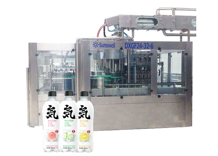 Neck Hanging PET Bottled Carbonated Bottle Filler With High Fiiling Precision