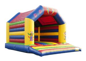 Quality Circus Indoor Inflatable Bounce House Jumper High Durability Plato PVC Material wholesale