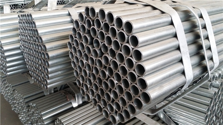 Construction material ASTM A53 schedule 40 galvanized steel pipe,GI steel tubes Zn coating 60-400g/m2 with high quality