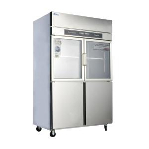 Quality Multi-Climate Four-Door Stainless Steel Freezer Refrigerator with Temperature Control wholesale