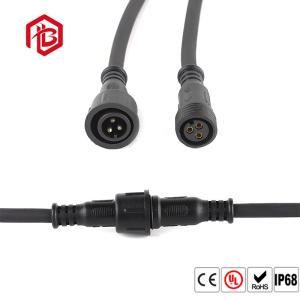 Quality Screw Locking 2 3 4 Pin 22AWG Waterproof Cable Connector wholesale