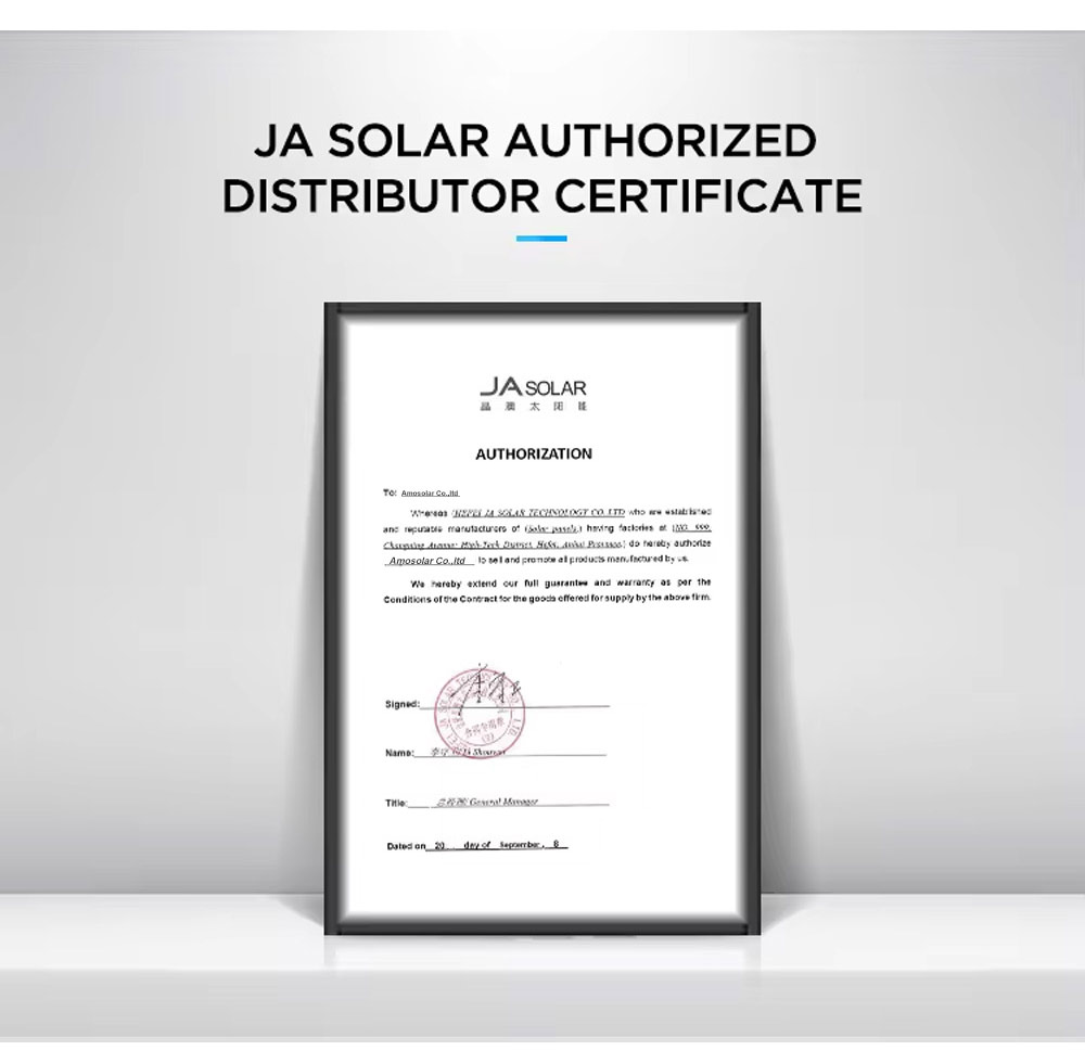 JA 455W Half Cell Solar Panel The Dependable Option for Photovoltaic Power Generation