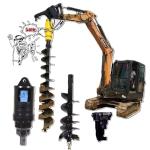 Dopro Excavator Earth Auger For Earth / Water Working ISO CE Approved