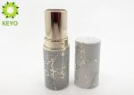 Round Fashion Empty Lipstick Tubes Cosmetic Packaging In 3g Capacity