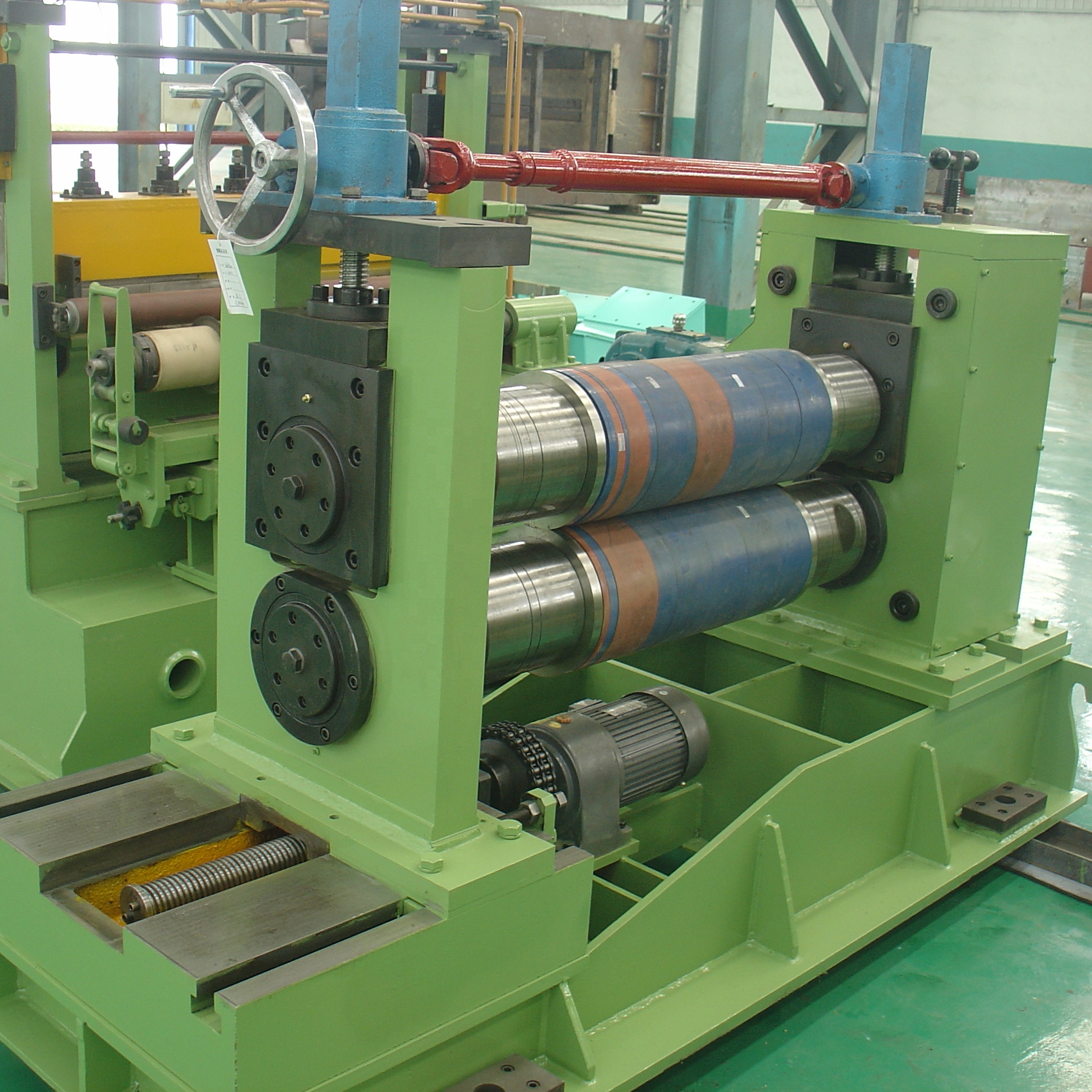 2 12 Slitting Lines Metal Steel Coil Slitting Machine High Speed Longitudinal Cutting Line