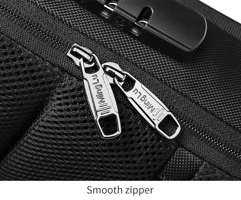 New custom logo Shoulder bag multifunctional waterproof anti theft chest bag men sling bag