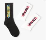 100 Cotton Blend Bamboo Women'S Plain Long Thick Workout White Crew Socks
