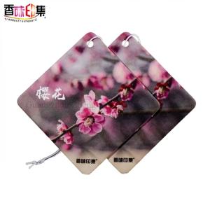 Quality Cartoon Paper Scented Cards Fragrance Car Air Freshener wholesale