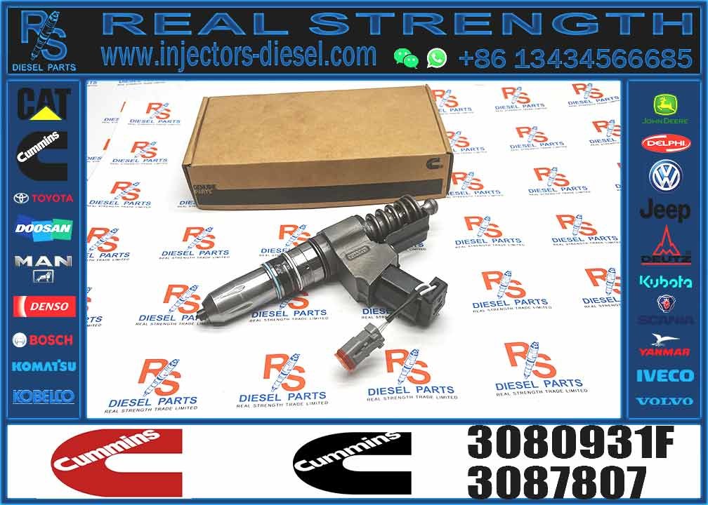 Auto Parts Diesel Fuel Injector 4307516 6087807 3080931F For CUMMINS N14 diesel engine