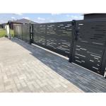 House Outdoor Aluminum Privacy Fence Lightweight Fireproof ISO9001
