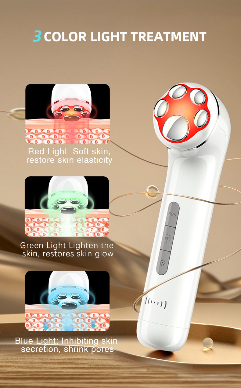 Multifunctional Facial Massager, MICROCURRENT for Skin Lifting & Firming - Wrinkle & Dark Circle Reducer - at Home Skin Care Face Sculpting Tool,