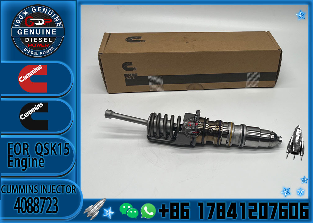 Original Common Diesel injector 4062569 4088723 4928260 4010346 4928264 For QSX15 ISX15 Engine