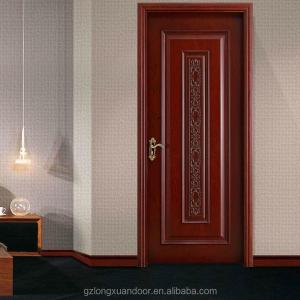 Quality 205cm Height HDF Composite Teak Wood Main Door Designs For Houses wholesale