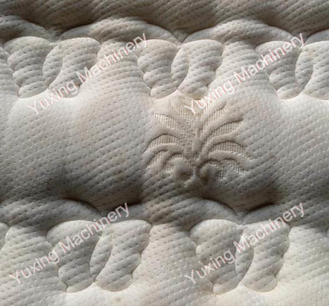 1500 RPM 300 M/H Non Shuttle Sponge Mattress Making Machine For Quilting Purpose