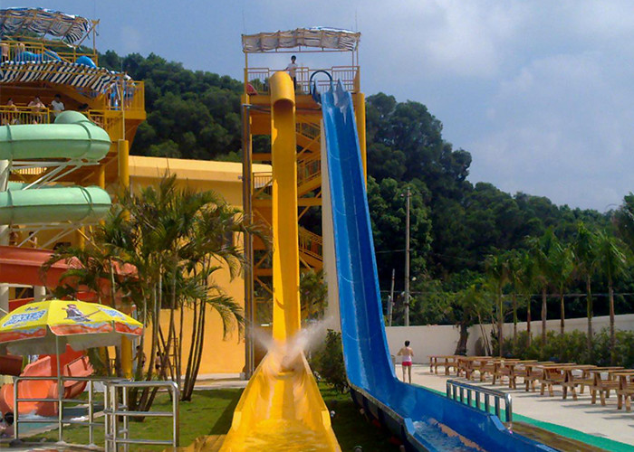 Durable High Extreme Water Slide / High Speed Water Slide For Water Park